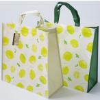 PPバッグ レモン柄　★ロット割れ不可　10個単位でご注文願います　200個単位で送料無料　　/小物入れ/ショッピング/旅行/レジャー/景品/粗品/プレゼント