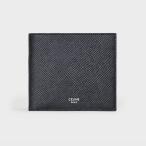 セリーヌ CELINE コインコンパートメント付きバイフォールドウォレット 10C873BEN.38SI グレインドカーフスキン ブラック ギフトラッピング付き