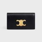 ショッピングセリーヌ セリーヌ CELINE トリオンフ キーケース 10L813DPV.38NO シャイニーカーフスキン ブラック ギフトラッピング付き