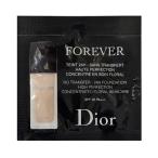 送料無料定形外郵便 ディオール DIOR ディオールスキン フォーエヴァー フルイド マット 1N ニュートラル 5個×0.7mL（ミニサイズ/パウチ）