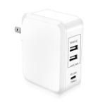 Lumen (LAC-RA2CPD-WH) Type-C/A 3口 PD30W対応 AC充電器 ホワイト