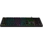 【新品】RACEN (CRC-GMBKRGB03B) メンブレン式 ゲーミングキーボード Blink [側面印字 /日本語配列 /112キー ]