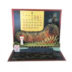 ショッピング卓上カレンダー 長岡「フェニックス花火」立体卓上カレンダー