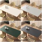 ショッピングテーブルクロス テーブルクロス PUレザー テーブルマット 無地 北欧風 長方形 四季通用 お手入れ簡単 おしゃれ 汚れ防止 防水?防油?耐久?耐熱 家庭用 業務用