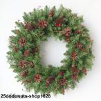 ショッピングクリスマスリース クリスマスリース ナチュラル 北欧風 大人シンプル 松ぼっくり フラワーリース おしゃれ 素敵 玄関ドア リース 壁掛け 壁飾り  クリスマス リース 手作り