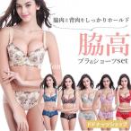 ブラジャー ショーツ セット  下着 レディース セット ブラショーツ 綺麗 レース 夜  パンツ 小さいサイズ 脇肉 脇高ブラ 70AB 75AB 80AB 85AB 75CD