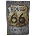 アメリカン 看板 ROUTE 66 ルート 66 アメリカ レトロ 雑貨 おしゃれ インテリア