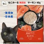 ねこみ〜る 無添加 サーモン 40g ねこみーる ペースト ねこぴゅーれ 猫 ウェット 4571130145641