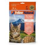 ショッピング猫 フィーラインナチュラル 猫用 フリーズドライ ラム＆キングサーモン 320g（100％ナチュラル 生食 キャットフード 猫用総合栄養食 FelineNatural K021）