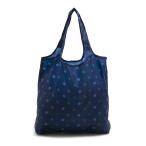 Cath Kidston/エコバック/FOLDAWAY SHOPPER 984492/NAVY/POWER SPOT/キャスキッドソン/使いやすい/コンパクト/ドット模様/ネイビーブルー