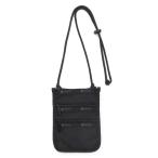 LeSportsac / レスポートサック/CROSSBODY PHONE BAG 3960/U185 リサイクルドブラック/スマホショルダーバッグ/斜めかけスマホポーチ