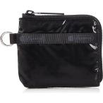 LeSportsac/SLIM ウォレット 1112/M135 ブラックシャイン/レスポートサック/コンパクトなL字財布/コンパクトお財布/手の平サイズ