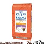 (2個セットでクーポン利用可)セレクトバランス スリム ラム 小粒 7kg 成犬 1才以上成犬 減量 ダイエット 避妊 去勢 犬