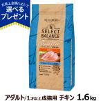 (選べるプレゼント付き)セレクトバランス グレインフリー キャット アダルト チキン 1.6kg(猫 グレインフリー 穀物不使用 成猫 皮膚 被毛 関節 乳酸菌)