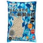 クリーンミュウ ミュウサンド 固まる流せる白い紙製の砂 6.5L×7［送料無料］［同梱不可］