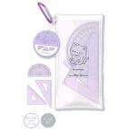  почтовая доставка OK шкала комплект транспортир треугольник линейка девочка предназначенный merusi-mifoa кошка Koo задний модный . симпатичный канцелярские товары 