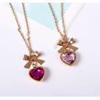 Yahoo! Yahoo!ショッピング(ヤフー ショッピング)ネックレス レディース ハート リボン 韓国 アクセサリー ペンダント 魔法少女