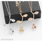 Yahoo! Yahoo!ショッピング(ヤフー ショッピング)ネックレス レディース レトロ 薔薇 バラ きれいめ おしゃれ かわいい 韓国 アクセサリー