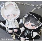 nu. одежда 10cm Parker Skull готический мягкая игрушка одежда ... костюм мульт-героя надеты . изменение 