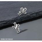  обе уголок 10 знак . серьги мужской Корея Cross нержавеющая сталь простой 