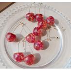 ショッピングさくらんぼ さくらんぼ ピアス チェリー レディース レトロ パーティー アクセサリー