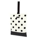 シューズケース(リバーシブル)polkadotlarge(twill・white)上履き入れ入園グッズ小学校入学準備上履