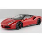 ブラゴ Bburago 1/18 フェラーリ シグネチャー シリーズ Ferrari 488 GTB レッド レース スポーツカー ダ