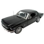 Welly 12519HW Collector's Model Car Ford Mustang Coup??1/2 / 1964 Model / 1:18 Scale / Metal / Bla
