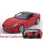 FERRARI CALIFORNIA T (CLOSED TOP) RED 1:18 DIECAST MODEL CAR BY BBURAGO 16003 by Bburago