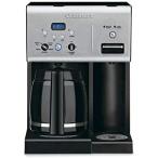 Cuisinart CHW-12 Coffee Plus 12-Cup Programmable Coffeemaker with Hot Water System, Black/Stainles