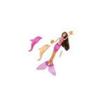 ショッピングswim Barbie バービー Swim'n Dance Mermaid w/Dolphins Pink/Orange ドール 人形 おもちゃ