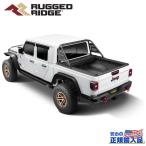 ショッピンググラディエーター [RUGGED RIDGE ラギッドリッジ] 格納式ベッドカバー/トノカバー トレイルレール有車 Jeep ジープ グラディエーター JT/13550.35