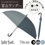 傘 ウォーターフロント Waterfront 富山サンダープラス 日傘 70cm 遮光率99.9％ 晴雨兼用傘 UVカット99.9%  耐風 雨傘 長傘 紫外線対策 日焼け対策 軽量 撥水