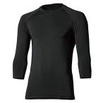 o... перчатки летний внутренний 7 минут рукав круглый вырез [ контакт охлаждающий . пот скорость . дезодорация компрессионный UV cut мужской ] JW-629 черный S