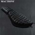 ブラックダイヤモンド ステッチ 運転席&リア助手席 ハーレー スポーツスター Xl 883 1200 2004- 2018