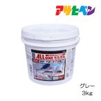 オールワンモルタル 3kg アサヒペン コンクリート モルタル 壁面 床面 補修 下塗り 補修材 ローラー施工 ハケ施工