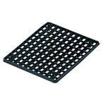  квадратная форма горшок низ большой 60mmx50mmx3mm 30P черный Yamato пластик горшок низ сеть разрезанный .