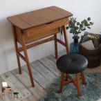 ドレッサー＆スツール 鏡台 椅子付 収納付き 幅62cm 奥行38cm 高さ70cm