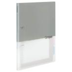 KOKUYO コクヨ ルーズリーフ バインダー キャンパス A4 2穴 最大100枚 グレー ル-PP158M