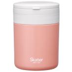 SKATER スケーター 保温 保冷 スープジャー 300ml 折りたたみハンドル付 抗菌 テラコッタオレンジ LJFO3AG (プレゼント 幼稚園 小学校 子供 女の子 小学生)