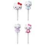 SKATER スケーター ランチ ピックス 串 4本 デコレーション サンリオ ハローキティ LKP5D (プレゼント 入学祝い 入園準備 入学準備 入園グッズ 保育園 幼稚園)