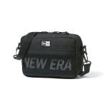 NEWERA ショルダーポーチ ラージ 2L プリントロゴ ブラック × ホワイト Sholder Pouch L Black/Newera White 12325633