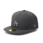 NEWERA 59FIFTY MLB Metallic Pewter ロサンゼルス・