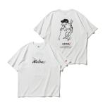 NEWERA 半袖 ウォッシュドコットン Tシャツ 鳥獣戯画 オフホワイト ニューエラ 14940808