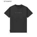 STAMPD スタンプド メンズ Tシャツ STRIKE LOGO PERFECT TEE ブラック SLA-M3047TE トップス 半袖 シンプル ロゴ ベーシック プリント ストライクロゴ