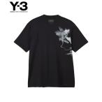 ショッピング半袖トップス プリント ロゴ Y-3 ワイスリー メンズ Tシャツ GFX SS TEE 1 IN4353 ブラック 半袖 トップス プリント ロゴ グラフィック ユニセックス yohji yamamoto