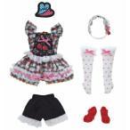 リカちゃん ドレス 原宿ガールズスクールコーデドレスセット CHERRY BERRY チェリーハート