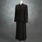 ショッピング喪服 ブラックフォーマルスーツ　喪服　礼服　アウトレット品　スリーピースセット　サイズ７号　日本製　NO６１０