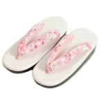  "Семь, пять, три" zori одиночный товар 7 лет для цветок .. белый земля ламе штамп уретан низ большой размер 