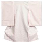 お宮参り着物用長襦袢 ピンク つけ袖付き 袷仕立て ポリエステル 地紋生地 日本製